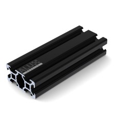 Aluminium Nutprofil 2040 V-slot Schwarz