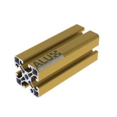 Aluminium Nutprofil 4040 gold