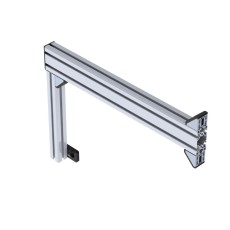 Shifter frame silber